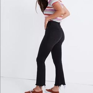 Madewell Curvy Cali DemiBoot Jeans-Berkeley Black